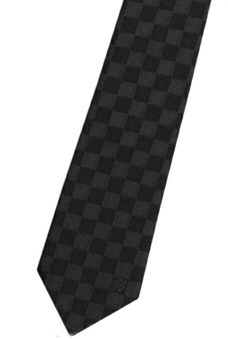 ルイ・ヴィトン ネクタイ LOUIS VUITTON M78752ルイヴィトン クラヴァットダミエ クラシック ノワール（ブラック）ネクタイ シルク 100% 148×8cmLOUIS VUITTON 純正BOX＆リボンショップバッグ