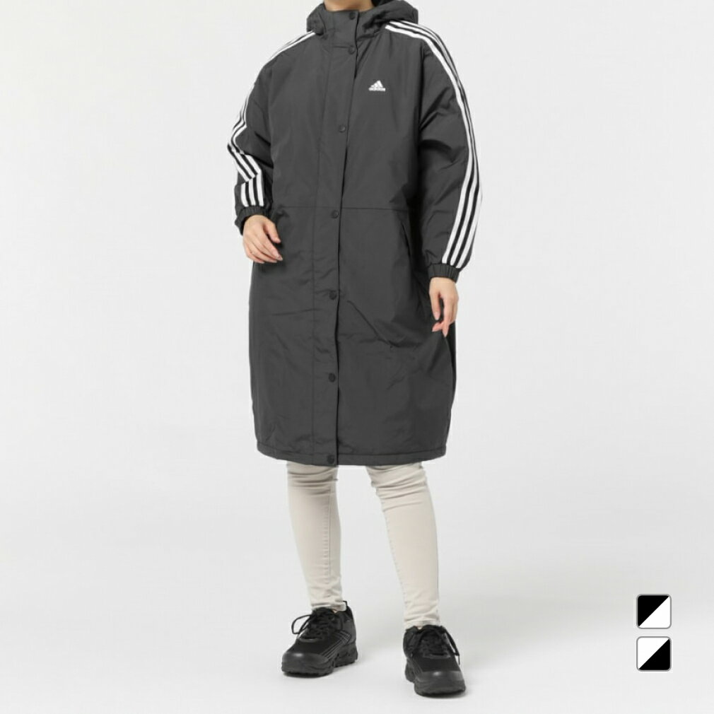 【12/30〜1/5】買えば買うほど★最大10％OFFクーポン アディダス レディース ベンチコート WINSULATEDコート IZG90 GF0026 GF0025 スポーツウェア adidas 191011aparel 200903aparel 2204_adi_apparel 230113_apparel