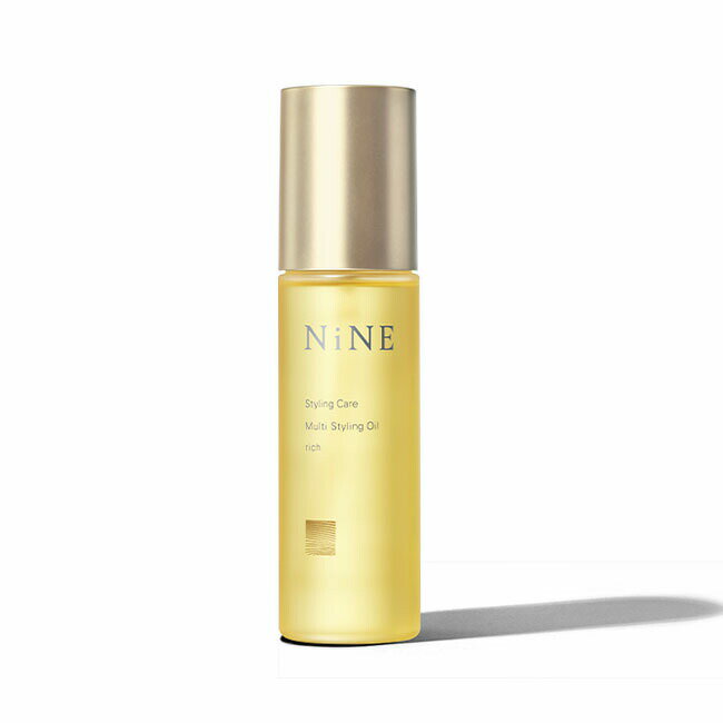 【最大3900円OFF】マルチスタイリングオイル リッチ 100ml【ナイン・ホーユー（NiNE・HOYU）】アウトバストリートメント ヘアオイル 簡単 サロン専売 おすすめ プロ さらさら 使いやすい 巻き髪 ストレート