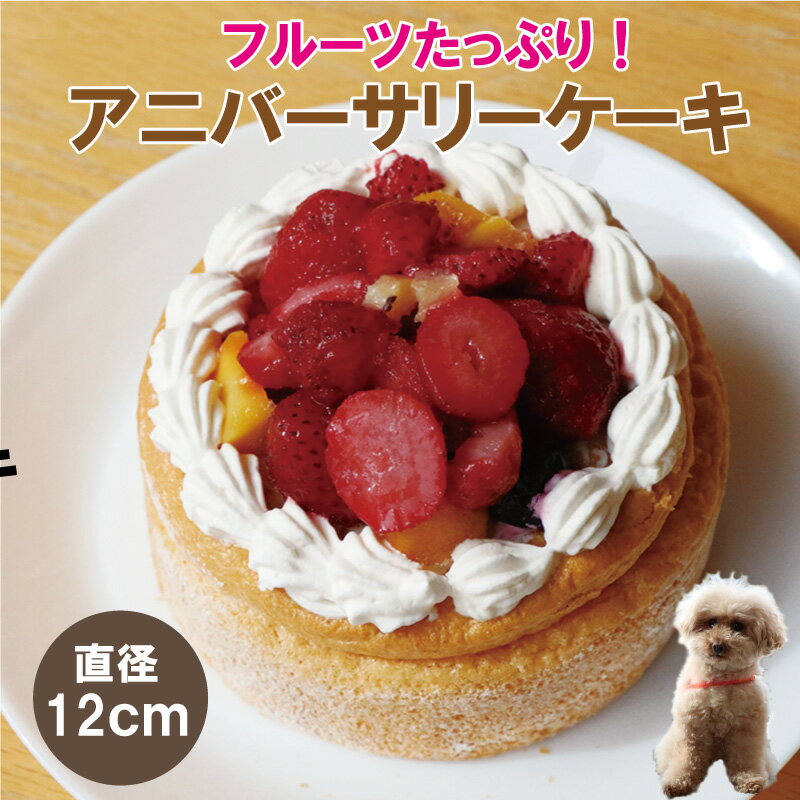 犬用 ケーキ 冷凍 ペットケーキ 犬 おやつ 無添加 ケーキ 【フルーツ たっぷり アニバーサリー ケーキ】 犬用ケーキ 犬のケーキ 誕生日 犬バースデーケーキ クリスマスケーキ ペット用ケーキ いぬのおやつ 犬のおやつ フルーツケーキ 犬用おやつ 手作りケーキ 誕生日ケーキ