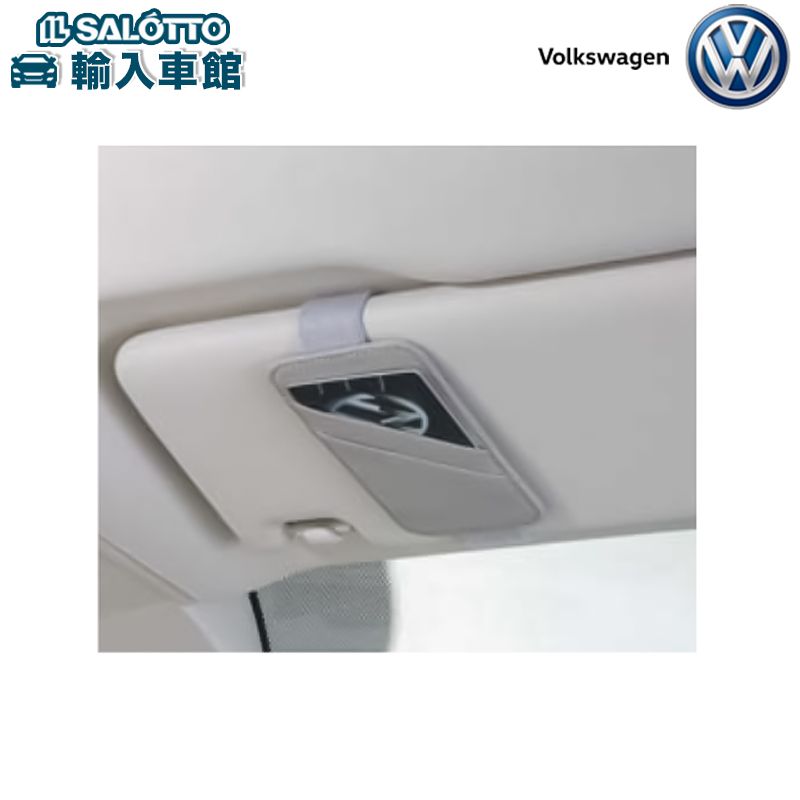 ゴルフチケット 【 VW 純正 】チケット ホルダー 車内 収納 カード ETC トゥアレグ パサート シャラン ゴルフ トゥーラン ヴァリアント フォルクスワーゲン オリジナル アクセサリー【 メール便 全国 送料無料 】