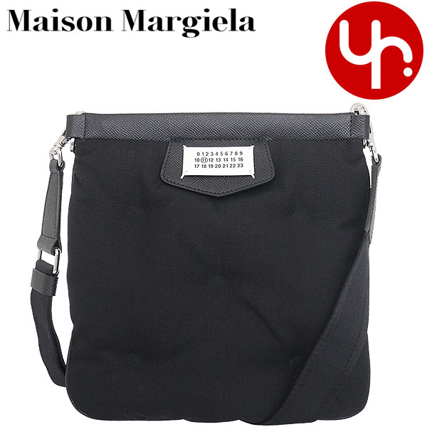 メゾンマルジェラ Maison Margiela バッグ ショルダーバッグ SB2WG0008 P1511 ブラック 特別送料無料 グラム スラム スポーツ ナイロン フラット ポケット クロスボディーレディース メンズ ブランド 通販 斜めがけ 2023AW