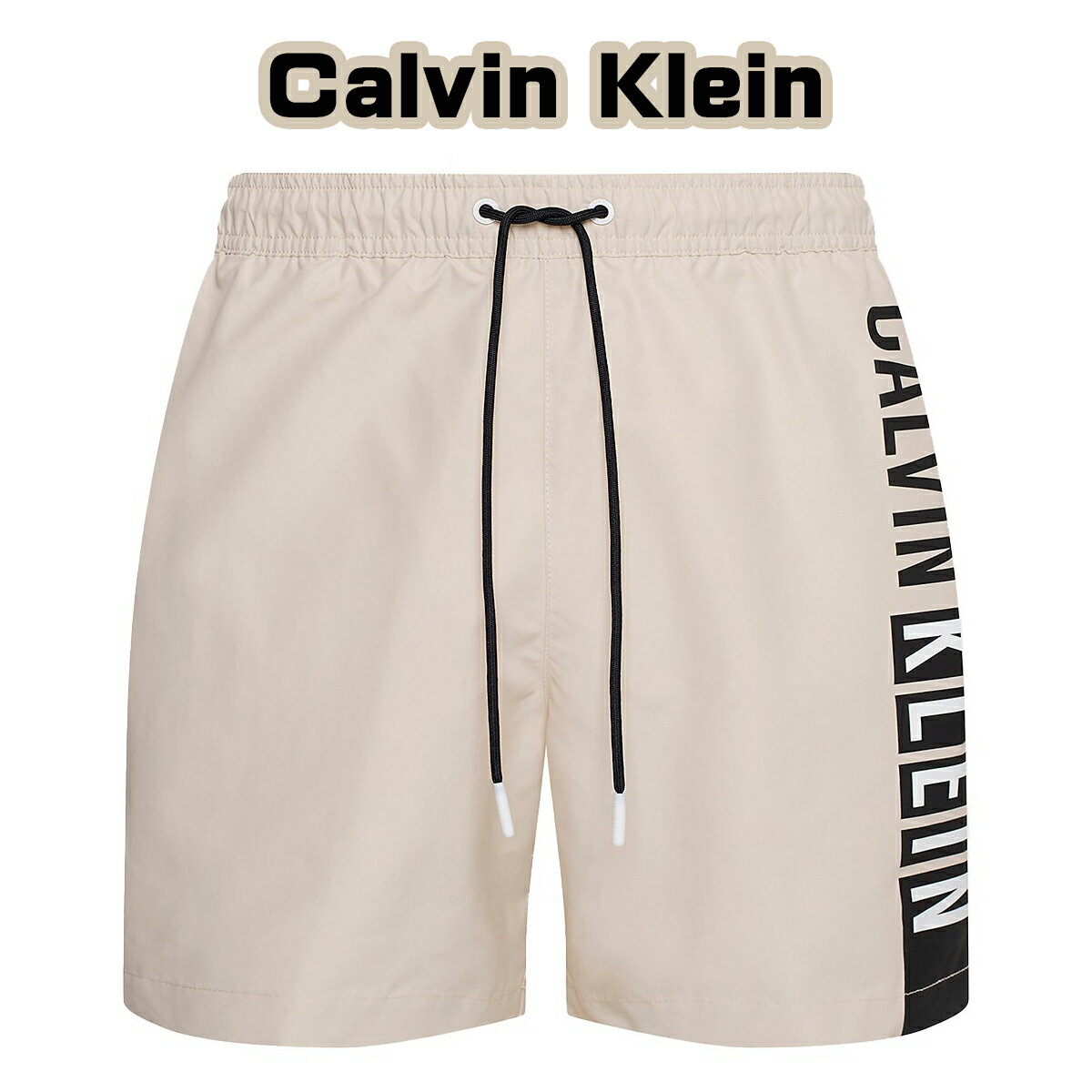 カルバンクライン 水着 メンズ Calvin Klein サーフパンツ ロゴ 海パン ボードショーツ スイムウェア メンズ KM0KM000991 [衣類] ユ00582
