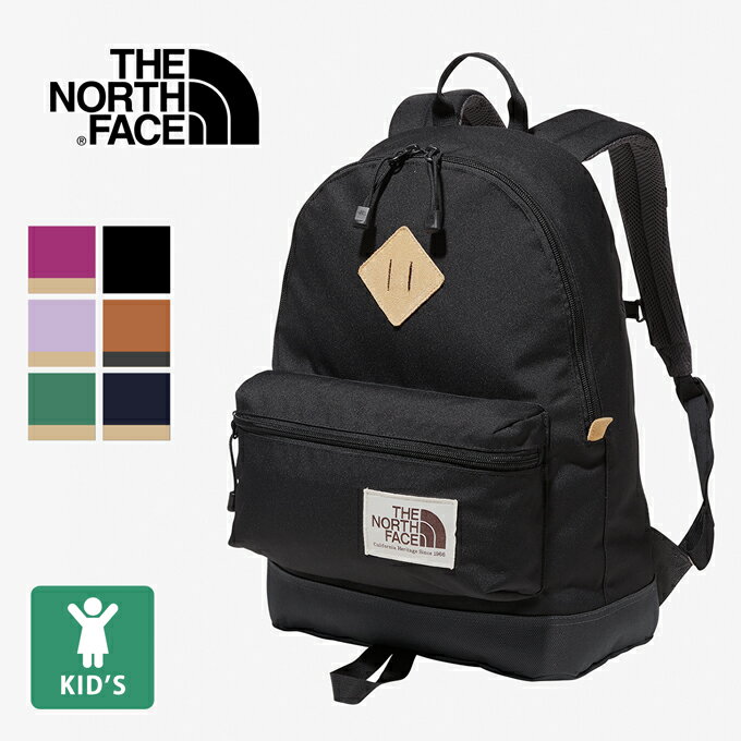 【 THE NORTH FACE ザ・ノース・フェイス 】 K Berkeley キッズ バークレー NMJ72363 / リュック リュックサック バックパック デイパック バッグ かばん 19L ジュニア ボーイズ ガールズ 子供 男の子 女の子 通学 遠足 2024AW/