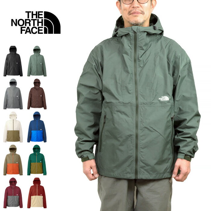 【SALE】THE NORTH FACE ザ・ノース・フェイス NP72230 COMPACT JACKET コンパクトジャケット マウンテンパーカー ウインドブレーカー ナイロン 撥水 防風 アウター アウトドア メンズ レディース 10カラー 国内正規 2025SS 20～30%OFF