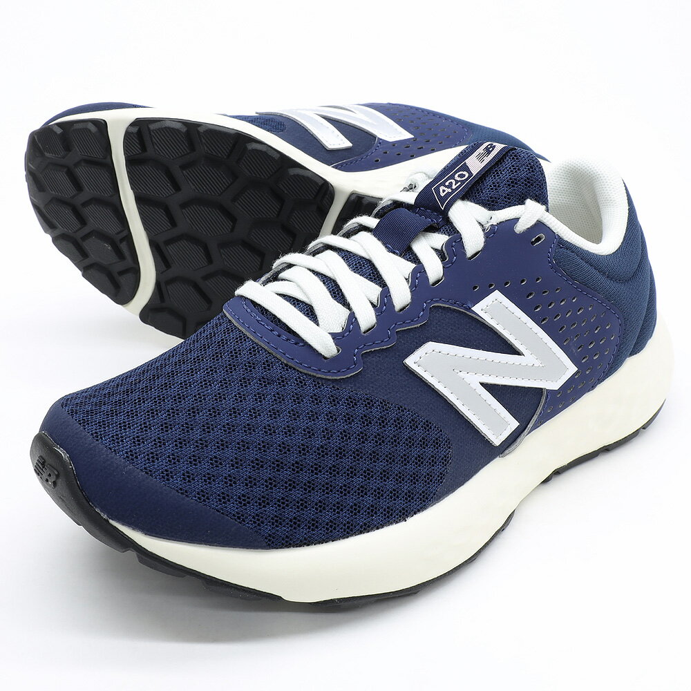軽量 幅広 メッシュ レディース スニーカー newbalance ニューバランス スニーカー WE420 NG2 ネイビー/グレー 靴幅:2E ネイビー WE 420 NG ネービー ジョギング ランニング ウォーキング 女性用 シューズ 定番スタイル
