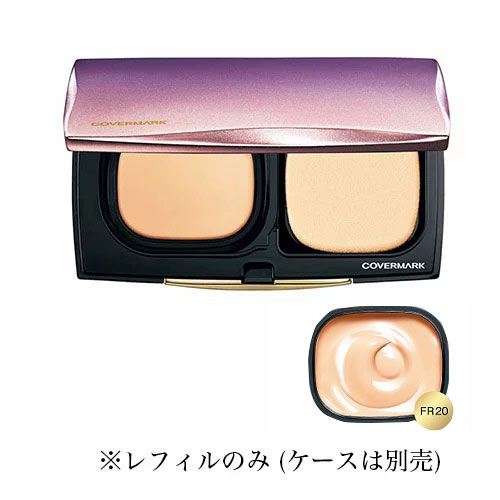【土日祝日も出荷】カバーマーク フローレスフィット 【FR20】【詰め替え用】 レフィル シミ 質感 みずみずしさ クリームコンパクトファンデーション 高カバー力 シミカバー しっとり ツヤ COVERMARK 国内正規品